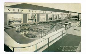 Union Pacific Railroad Exhibit, Golden Gate International Exposition, unused PC