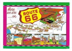 2002 Route 66 Arizona Postcard - Read Note On Back  (MM146)