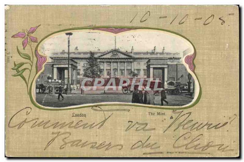 VINTAGE POSTCARD London The Mint