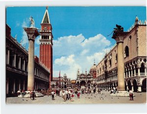 Postcard Piazzetta S. Marco Venice Italy