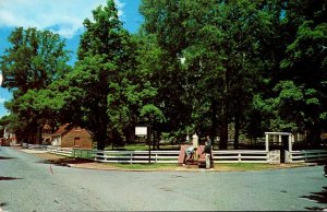 North Carolina Winston Salem The Old Cistern On Salem Square 1963