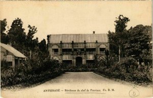 CPA AK Antsirabe- Residence du chef de Province MADAGASCAR (830009)