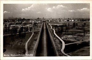 Vtg Berlin Germany Charlottenburger Chauffee RPPC Real Photo Postcard