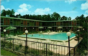 Vtg Davis Bros Cafeterias & Motor Lodges Ormond Beach Florida FL Postcard