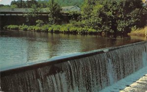 The falls at Grace Lord Park in Boonton, New Jersey