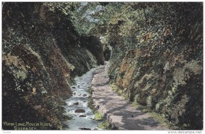 GUERNSEY, Chanel Islands, PU-1907; Water Lane, Moulin Huet