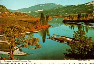 Canada British Columbia Spring On The South Thompson River