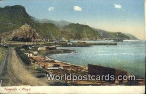 Playa, Canary Islands, Tenerife Spain Tarjeta Postal Unused 