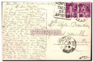 Postcard Old Church Honfleur Criquebeuf