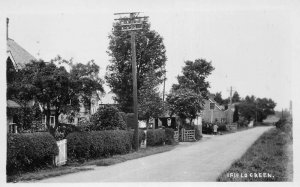 Ifield Green England Street Scene Real Photo Vintage Postcard AA69517