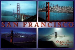 California San Francisco Golden Gate Bridge Multi Views