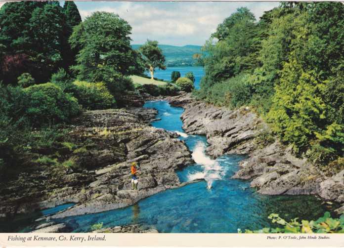 Fishing at Kenmare - County Kerry, Ireland -    pm 1978