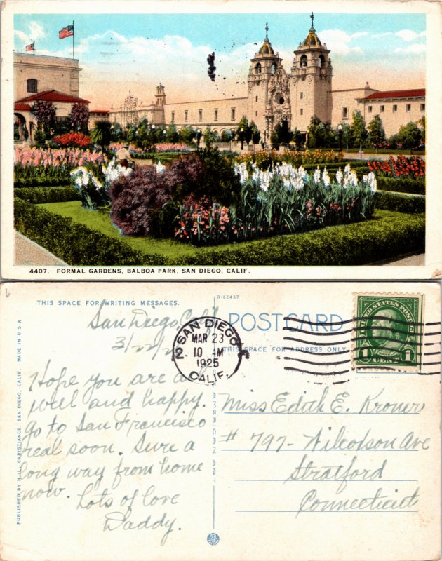 Formal Gardens, Balboa Park, San Diego, Calif. (25043