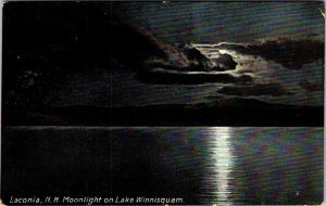 Postcard WATER SCENE Laconia New Hampshire NH AM3417