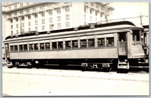 Montreal Southern Counties 603 Trolley Streetcar 1940s RPPC Real Photo Postcard