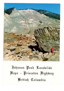 Johnson Peak Landslide, Hope, Princeton Highway British Columbia