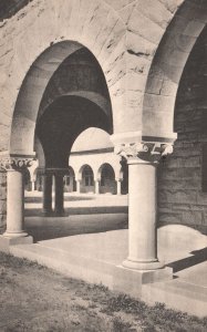 Vintage Postcard Arcades Stanford University Building Landmark California Albert