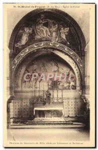 Old Postcard St Michel de Frigolet sanctuary Paintings by Leforestier and bar...