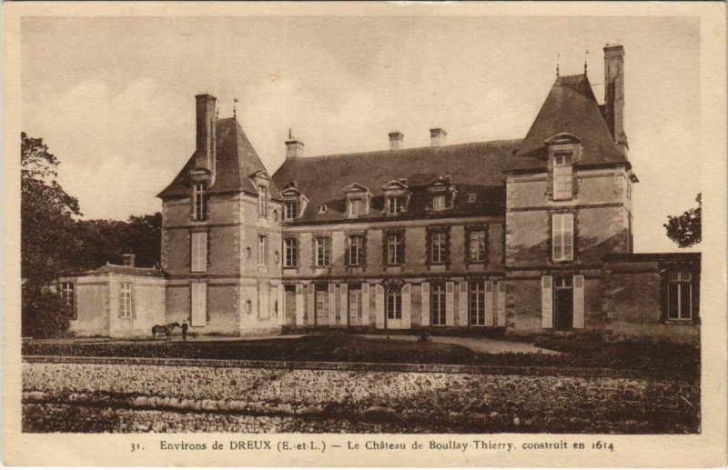 CPA DREUX Environs - Le Chateau de Boullay-Thierry (1201735)
