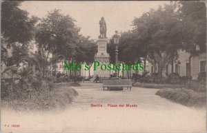 Spain Postcard - Sevilla Plaza Del Museo, Andalusia  RS33143