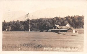 Lake Placid New York Home of John Brown Real Photo Vintage Postcard AA73871