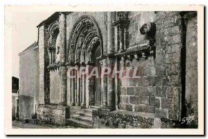 Old Postcard Parthenay Deux Sevres Gate Our Lady of Couldre