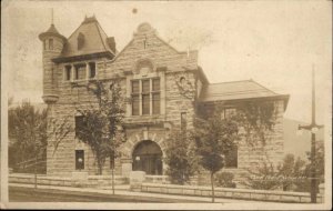 Nelson BC British Columbia Court House c1920s Real Photo Postcard