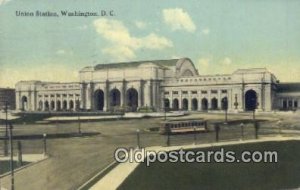 Union Station, Washington DC, District of Columbia, USA Depot Railroad 1912 v...