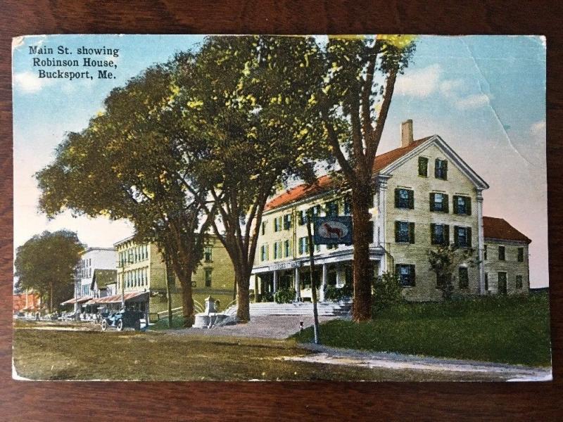 1919 Main Street, Robinson House, Bucksport, Maine. B7