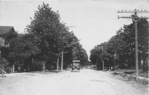 J29/ Farnham New York RPPC Postcard c1910 Commercial St Homes  24