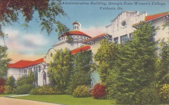 Georgia Valdosta Administration Building Georgia State Womens College