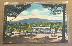 UNUSED LINEN PC- ALTAR OF THE NATION, CATHEDRAL OF THE PINES, RINDGE, N. H.