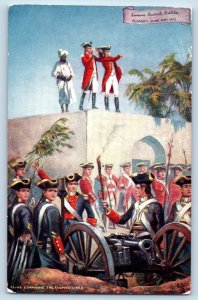 Plassey India Postcard Clive Examining The Enemy's Lines c1910 Oilette Tuck Art