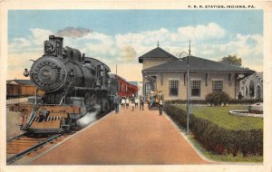 H73/ Indiana Pennsylvania Postcard c1910 Penn Railroad Depot  11