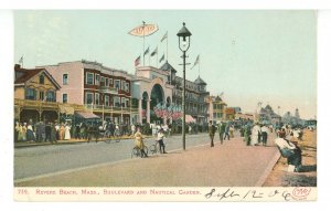 MA - Revere Beach. The Boulevard & Nautical Garden