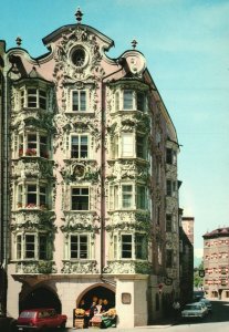 Postcard Innsbruck Old Town Helbling House Tourist Attraction Innsbruck Austria