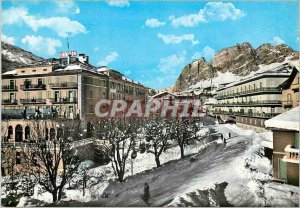Modern Postcard Cortina 1224 m up alberghi Savoia