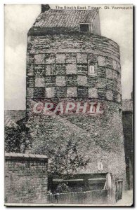 Great Britain Great Britain Old Postcard The tower south sea Gt Yarmouth
