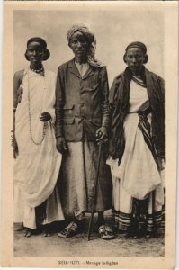 PC ETHNIC TYPES MENAGE INDIGENE DJIBOUTI SOMALIA (A23693)