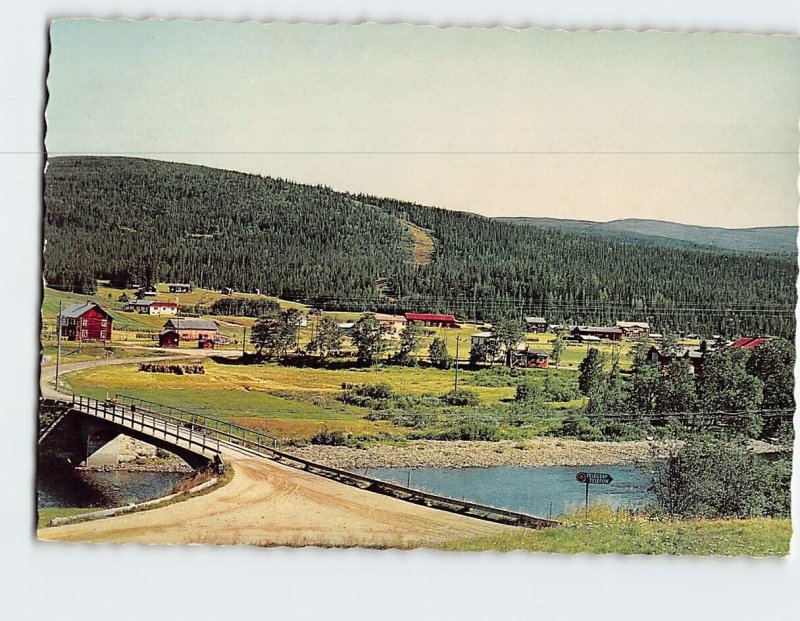 Postcard Ljungdalen Härjedalen Sweden