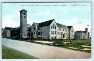 KINGSTON, ONTARIO Canada ~ Grant Hall QUEEN'S UNIVERSITY c1910s   Postcard