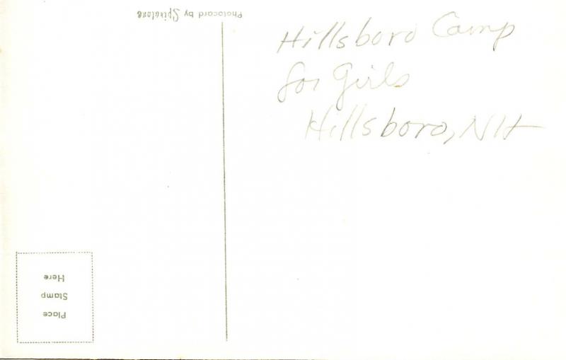 NH - Hillsboro. Hillsboro Camp for Girls   *RPPC