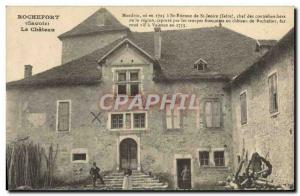 Old Postcard Rochefort castle chuck head smugglers