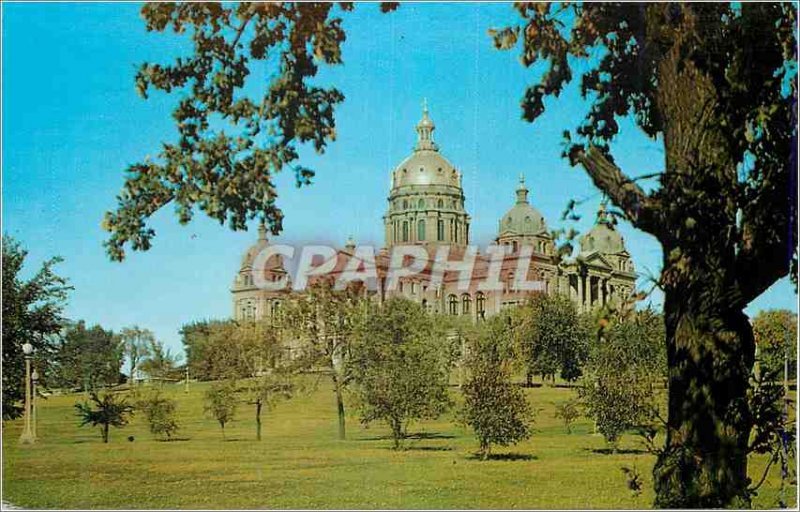 Postcard Old State Capitol Des Moines Lowa