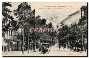 Luchon - Allee d & # 39Etigny - Taking a L & # 39Entree - Old Postcard