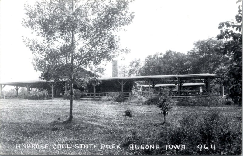 RPPC IA Algona Ambrose Call State Park lodgepavilion 964 United