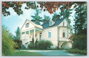 State View~Main House @ Connemra Farms Flat Rock NC~Vintage Postcard