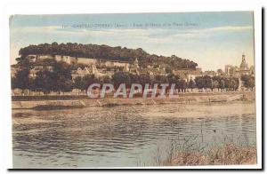 Chateau Thierry Old Postcard Bords de Marne and the Old Castle