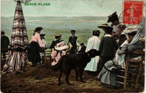 CPA Berck Plage coin de plage (909996)