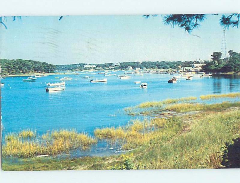 Pre-1980 HARBOR SCENE Cape Cod - Chatham - Chathamport Massachusetts MA hp6889